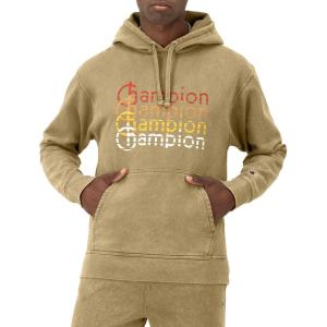 imageChampion Mens Hoodie Mineral Dye Graphic Hoodie Fleece Mens Hoodie SweatshirtSoft Suede Retro Repeat