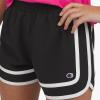 imageChampion Girls Heritage Foldover Mesh Running Basketball Short 275 Inch InseamBlackdutch Blue