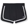 imageChampion Girls Heritage Foldover Mesh Running Basketball Short 275 Inch InseamBlackpastel Lilac