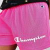 imageChampion Girls Heritage Foldover Mesh Running Basketball Short 275 Inch InseamBubbly Pink