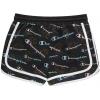 imageChampion Girls Heritage Foldover Mesh Running Basketball Short 275 Inch InseamWhite