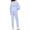 imageChampion Girls Hoodie Sweatshirt Zip Up Fleece Athletic Hoodie for Girl ClothingLavender Mist Signature