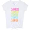 imageChampion Girls Shorts Sets 4 Piece Short Set for Girls Active ClothingSignture Bright White