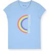 imageChampion Girls Tee Shirt for Kids Short Sleeve TShirt Girls TopsDutch Bluelimelight