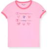imageChampion Girls Tee Shirt for Kids Short Sleeve TShirt Girls TopsNavy Bluelilac Sachet