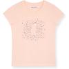imageChampion Girls Tee Shirt for Kids Short Sleeve TShirt Girls TopsPink Mistgrey Heather
