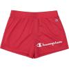 imageChampion Girls Heritage Foldover Mesh Running Basketball Short 275 Inch InseamVarsity Scarletmesh