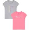 Bright Pink-gray Heather