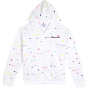 imageChampion Girls Hoodie Sweatshirt Zip Up Fleece Athletic Hoodie for Girl ClothingSignature Bright White