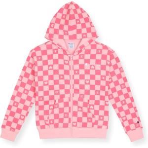 imageChampion Girls Hoodie Sweatshirt Zip Up Fleece Athletic Hoodie for Girl ClothingSignature Soft Pink