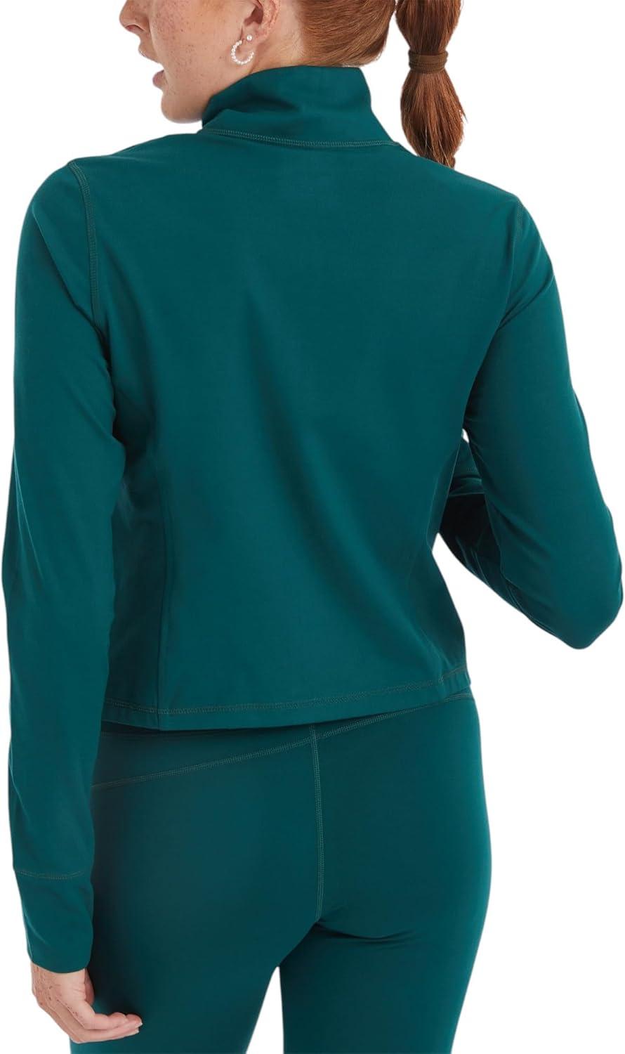 imageChampion Cardio Zip Moisture Wicking Anti Odor Jacket for WomenNight Garden
