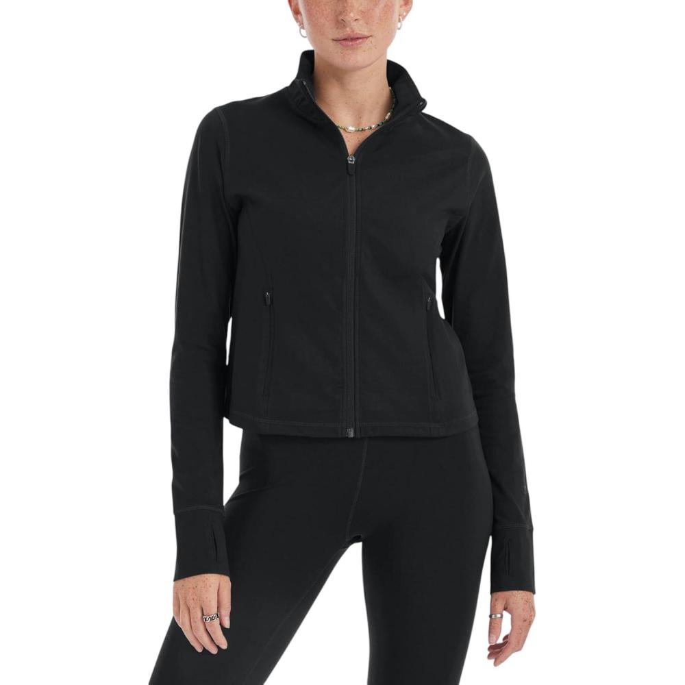 imageChampion Cardio Zip Moisture Wicking Anti Odor Jacket for WomenBlack