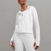 imageChampion WomenS Jacket Soft Touch Moisture Wicking ZipUp Athletic Jacket For WomenWhite