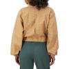 imageChampion Womens Jacket Campus Lightweight ZipUp Jacket with Mockneck For WomenC Interlock Tantalizing Tan