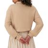 imageChampion Womens Jacket Campus Pique 14 Zip Pullover Jacket with Pockets For WomenChampagne Frost