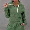 imageChampion Womens Sweatshirt Vintage Wash Hoodie ZipUp Hoodie with Vintage Wash For WomenNurture Green
