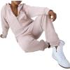 imageChampion Zip Reverse Weave Fleece Hoodie for Women with ZipperWashed Evening Blush