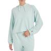 imageChampion Womens Soft Touch Pullover HoodieFrozen Pale Blue C Logo