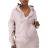 imageChampion Zip Reverse Weave Fleece Hoodie for Women with ZipperWashed Evening Blush