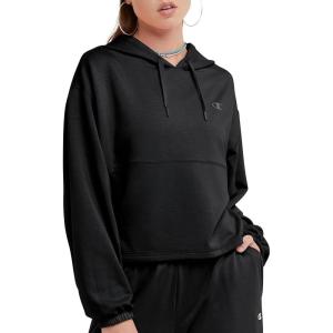 imageChampion Womens Soft Touch Pullover HoodieBlack C Logo