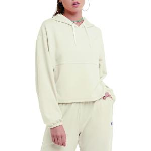 imageChampion Womens Soft Touch Pullover HoodieNatural C Logo
