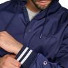 imageChampion Mens Lightweight Varsity Jacket with Jersey HoodPeacoat