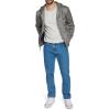 imageChampion Mens Lightweight Varsity Jacket with Jersey HoodPewter