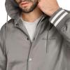 imageChampion Mens Lightweight Varsity Jacket with Jersey HoodPewter