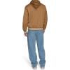 imageChampion Mens Lightweight Varsity Jacket with Jersey HoodTobacco