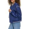imageChampion Womens Cropped Varsity Bomber JacketMedieval Blue