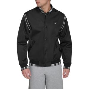 imageChampion Mens Lightweight Varsity Bomber JacketBlack