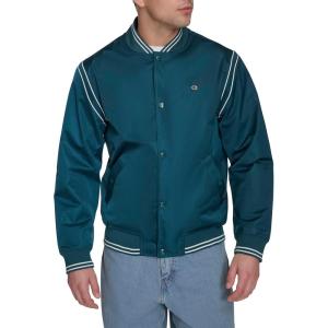 imageChampion Mens Lightweight Varsity Bomber JacketDeep Teal