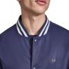 imageChampion Mens Logo StripedTrim Varsity JacketPeacoat