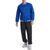 imageChampion Mens Logo StripedTrim Varsity JacketSurf the Web