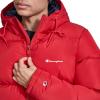 imageChampion Mens Quilted FullZip Hooded Puffer JacketChili Pepper