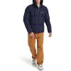 imageChampion Mens Quilted FullZip Hooded Puffer JacketPeacoat