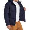 imageChampion Mens Quilted FullZip Hooded Puffer JacketPeacoat