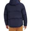 imageChampion Mens Quilted FullZip Hooded Puffer JacketPeacoat