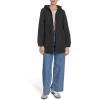 imageChampion Womens Hooded Cinch Waist Rain JacketBlack