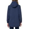 imageChampion Womens Hooded Cinch Waist Rain JacketPeacoat