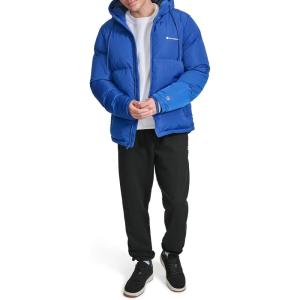 imageChampion Mens Quilted FullZip Hooded Puffer JacketSurf the Web