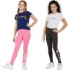 imageChampion Heritage Girls Performance Legging Stretch Pant  Active Athletic PantCarnationblack