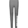 imageChampion Heritage Girls Performance Legging Stretch Pant  Active Athletic PantOxford Heather Drop Shadow Smiley