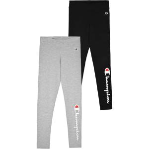 imageChampion Heritage Girls Performance Legging Stretch Pant  Active Athletic PantHeather Greyblack