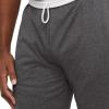 imageChampion Mens Lightweight Lounge Jersey Knit Shorts Weekend Shorts Reg Or Big ampamp TallGranite Heather C Patch Logo