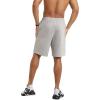 imageChampion Mens Lightweight Lounge Jersey Knit Shorts Weekend Shorts Reg Or Big ampamp TallOxford Gray C Logo