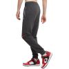 imageChampion Mens Powerblend Fleece Jogger Sweatpants Regular and Big ampamp TallGranite Heather Script