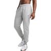 imageChampion Mens Powerblend Fleece Jogger Sweatpants Regular and Big ampamp TallOxford Gray C Patch Logo