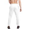 imageChampion Mens Powerblend Fleece Jogger Sweatpants Regular and Big ampamp TallWhite C Patch Logo