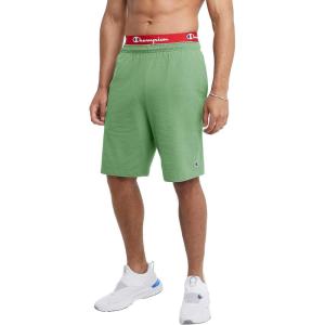 imageChampion Mens Lightweight Lounge Jersey Knit Shorts Weekend Shorts Reg Or Big ampamp TallAll About Olive C Patch Logo
